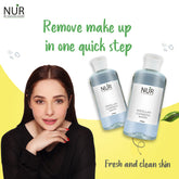 Micellar Cleansing Water – Now any makeup will be removed instantly, remove excess oil, keeps skin soft – 100% Pure